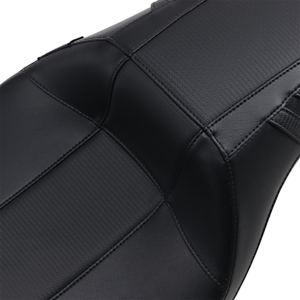 Outcast Daddy Long Legs Seat - Full-Length - w/o Backrest - Carbon Fiber Inlay - Black - FL '08-'23