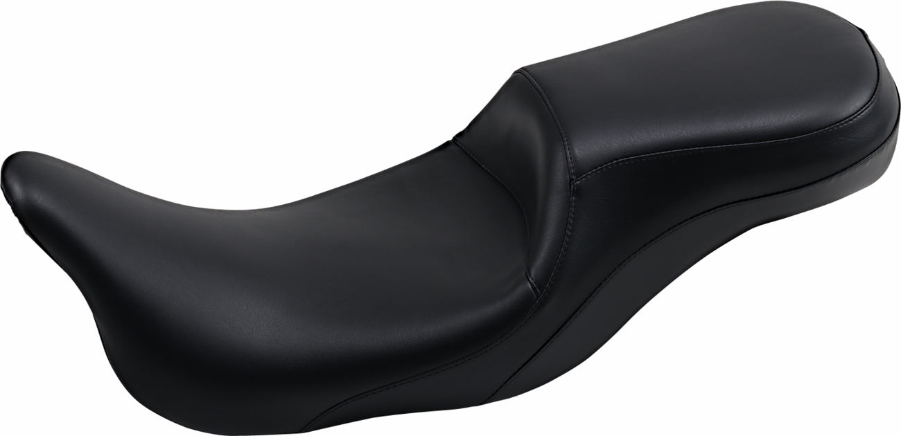 Outcast Daddy Long Legs Seat - 2-Up - w/o Backrest - Smooth - Black - FL '08-'23 - Image 2