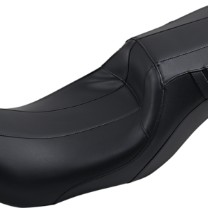 Outcast Daddy Long Legs Seat - 2-Up - w/o Backrest - Carbon Fiber Inlay - Black - FL '08-'23