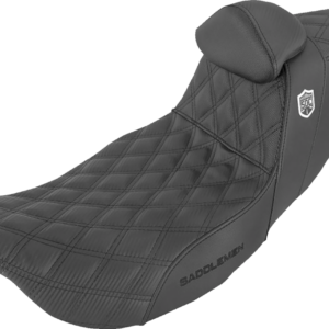 Pro Series SDC Performance Seat - with Backrest - Lattice Stitch/Lumbar Gripper - FL '08-'23