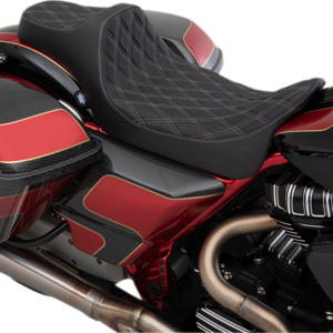 Predator III Seat - Extended Reach - Double Diamond - Silver Stitched - FL '08-'23