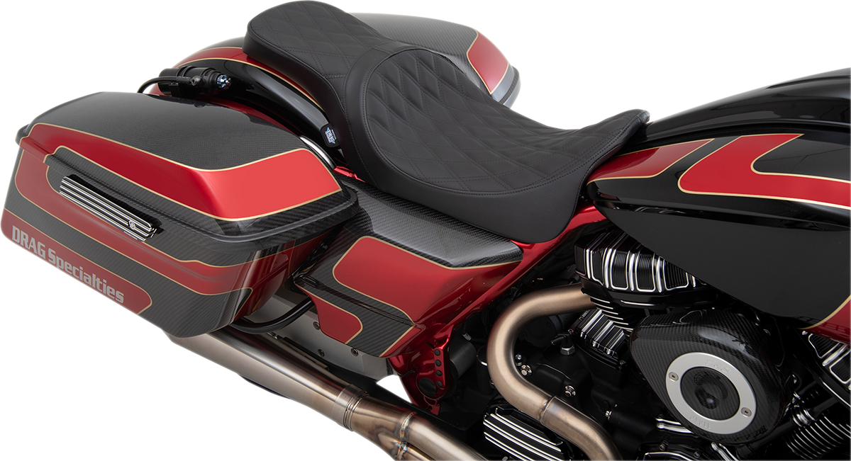 Predator 2-Up Seat - Double Diamond - Black Stitching - FL '08-'23 - Image 2