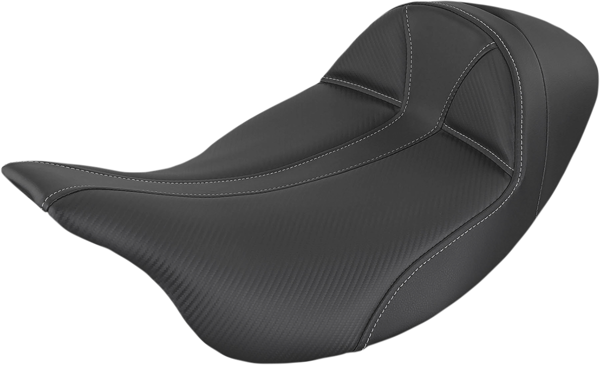 Dominator Seat - Low - Solo - Black w/ Gray Stitching - FL '08-'23