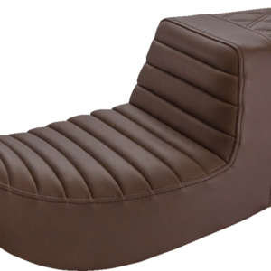 Step-Up Seat - Front Tuck-n-Roll/Rear Lattice Stitch - Brown