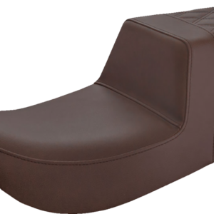 Step-Up Seat - Rear Lattice Stitch - Brown