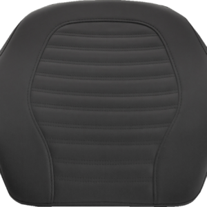 Tour-Pak® Backrest Pad - Slim - Roll & Pleat - Black - FL '14-'23