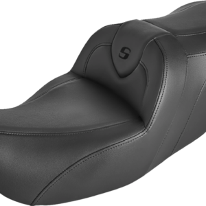Roadsofa™ Seat - without Backrest - Black/Black Stitch - FLH/FLT '08-'23