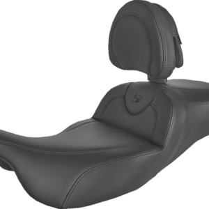 Roadsofa™ Extended Reach Seat - Black/Black Stitching - w/ Backrest