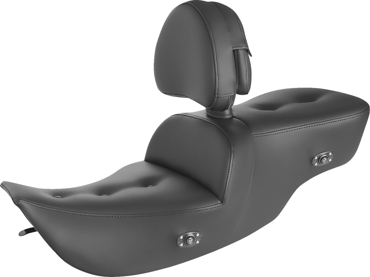 Pillow Top Roadsofa™ Seat - Heated - Black - with Backrest