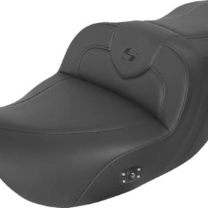 Heated RoadSofa™ Seat - Without Backrest - Black W/Black Stitching