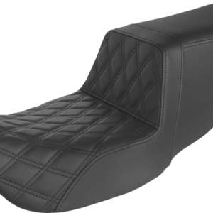 Tour Step-Up Seat - Front Lattice Stitch - Black - FL '08-'22