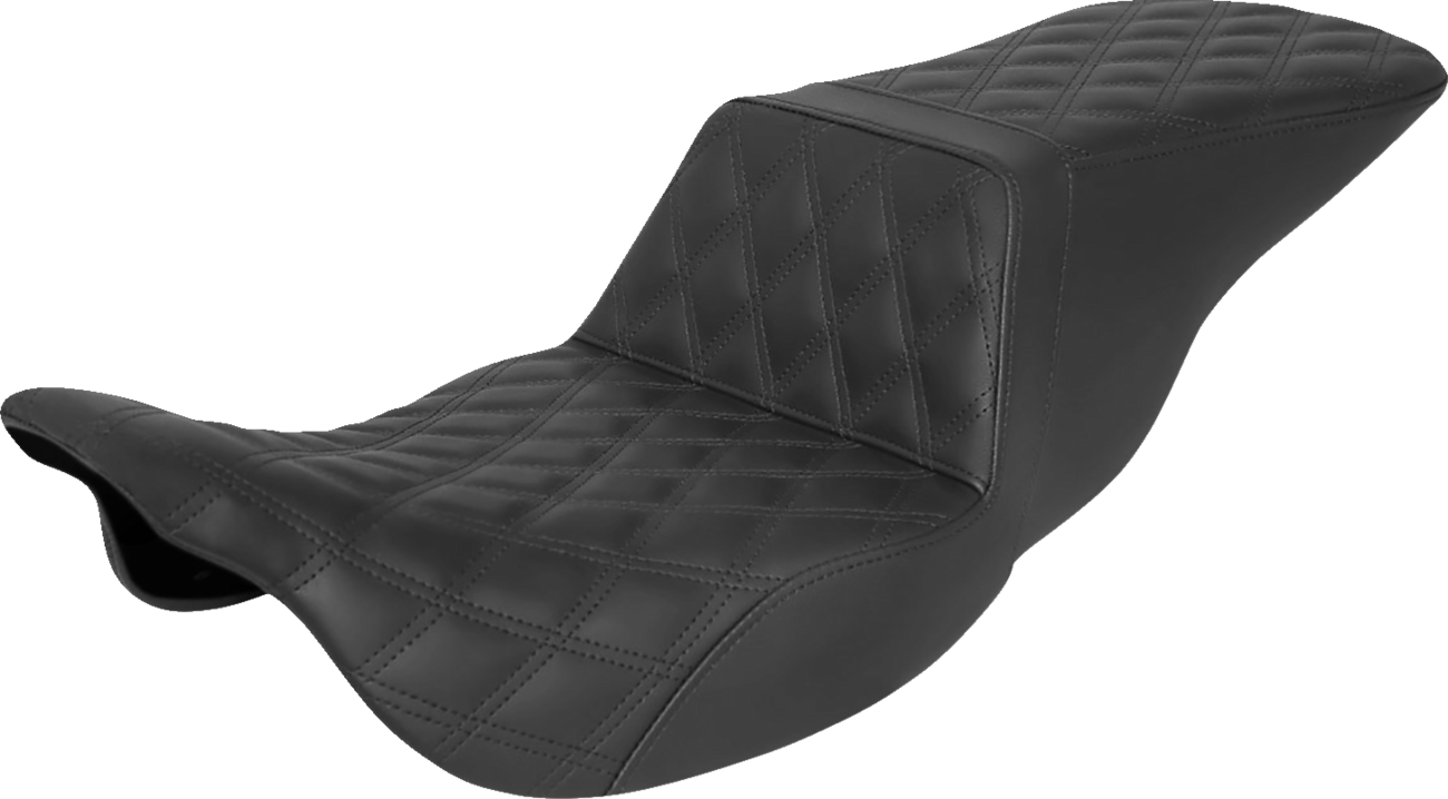 Tour Step-Up Seat - Full Lattice Stitch - Black - FL '08-'22