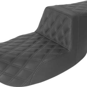 Tour Step-Up Seat - Full Lattice Stitch - Black - FL '97-'07
