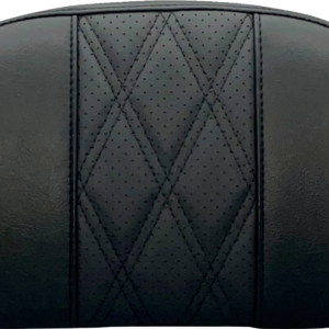 Sissy Bar Pad - Large - GT 2/HR 2 Inlay - Dull Black