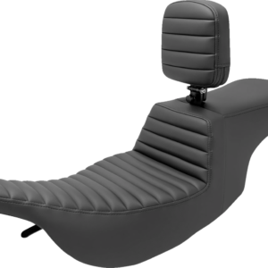 Tour Step-Up Seat - Rider Backrest - Tuck-n-Roll - FL '97-'07