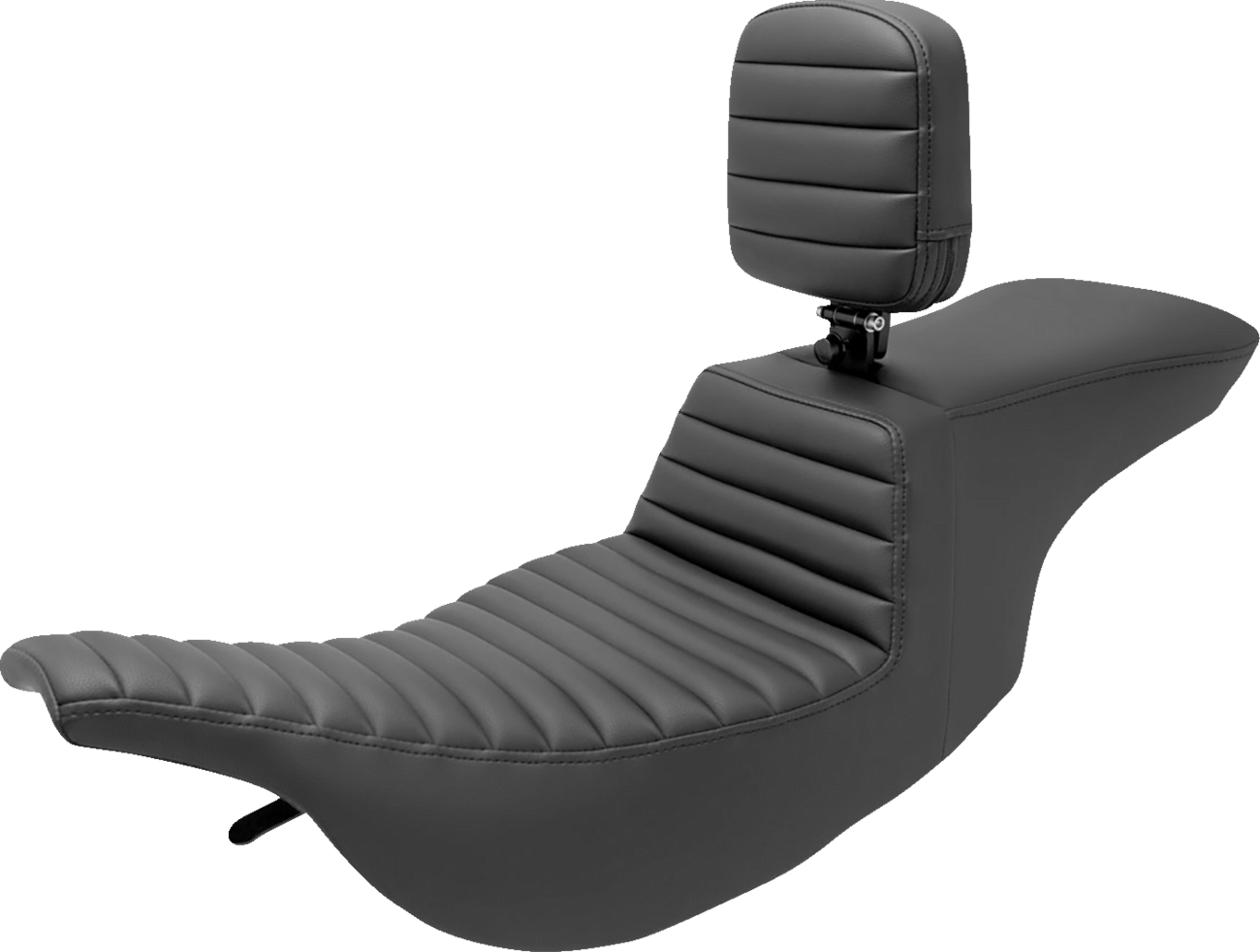 Tour Step-Up Seat - Rider Backrest - Tuck-n-Roll - FL '97-'07