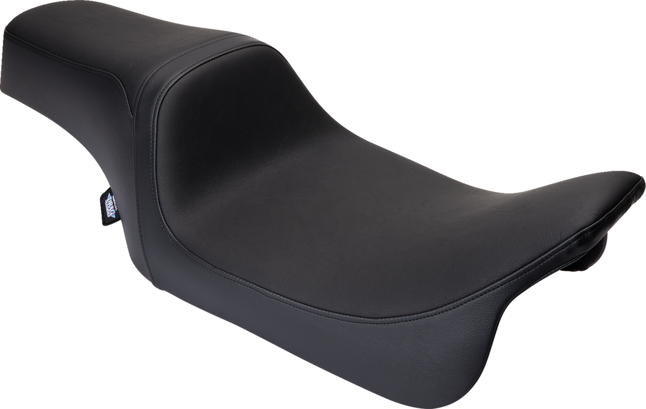 Predator 1Up Seat - Vinyl - Black - Smooth - FLH '08-'23 - Image 2