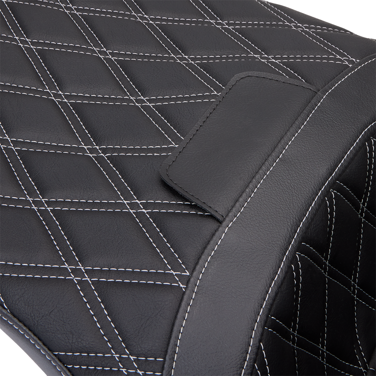 Freedom Seat - Vinyl - Double Diamond Silver Stitch - FLH '09-'23 - Image 2