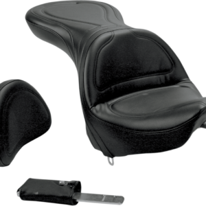 Seat - Explorer™ - With Backrest - Stitched - Black - Deuce