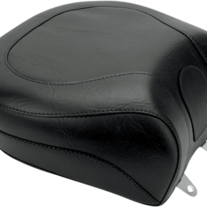 Wide Rear Seat - Smooth - Black - FL/FX '00-'07