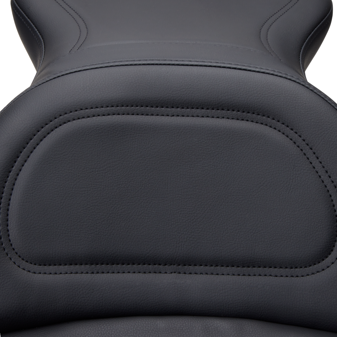 Seat - Explorer™ - Without Backrest - Stitched - Black - FLSTF '07-'17
