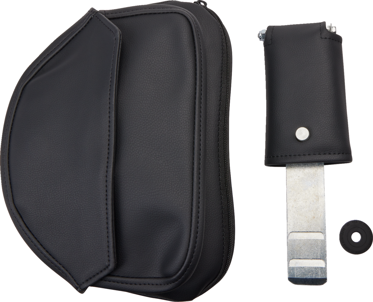 Seat - Explorer™ - With Backrest - Stitched - Black - FL/FX '06-'17 - Image 2