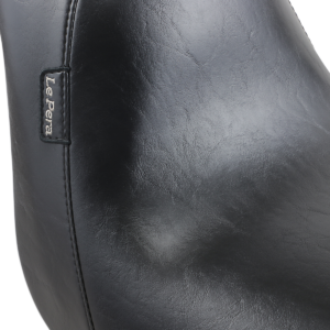 Bare Bones Solo Seat - Smooth - Black - FXST '06-'17