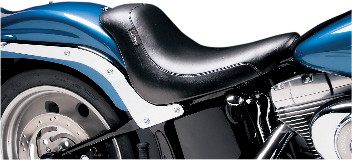 Silhouette Solo Seat - Smooth - Black - FXST '06-'17