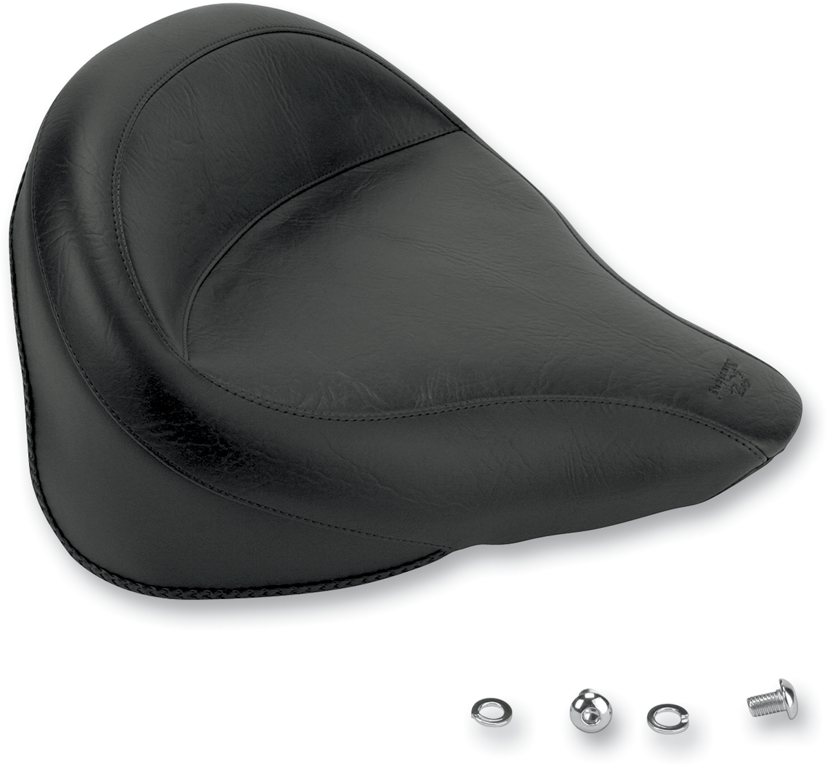 Wide Rear Seat - Smooth - Black - FL/FX '00-'06 - Image 2