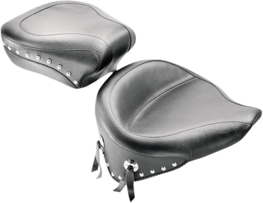 Wide Studded Solo Seat - FLST '08-'17 - Image 2