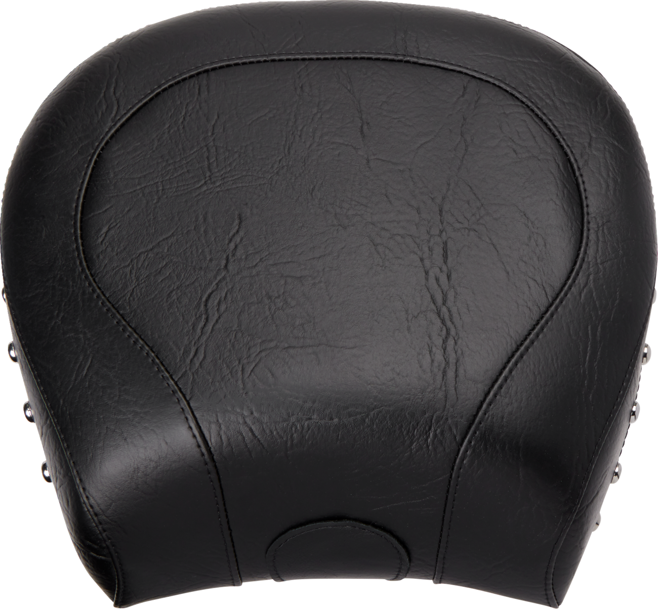 Wide Rear Seat - Studded - Black - FLST '00-'15 - Image 2