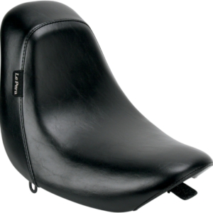 Bare Bones Solo Seat - Smooth - Black - Deuce - FXST '00-'07
