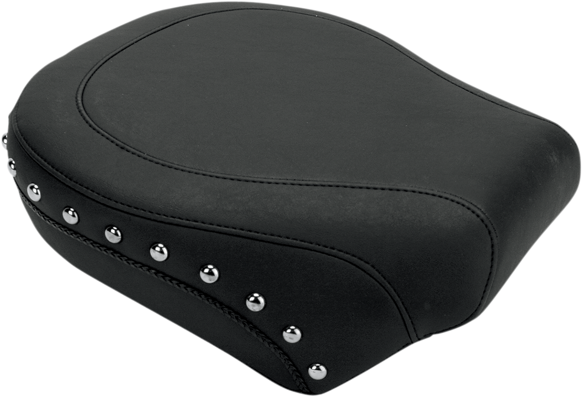 Wide Rear Seat - Studded - Black - FL/FX '06-'17