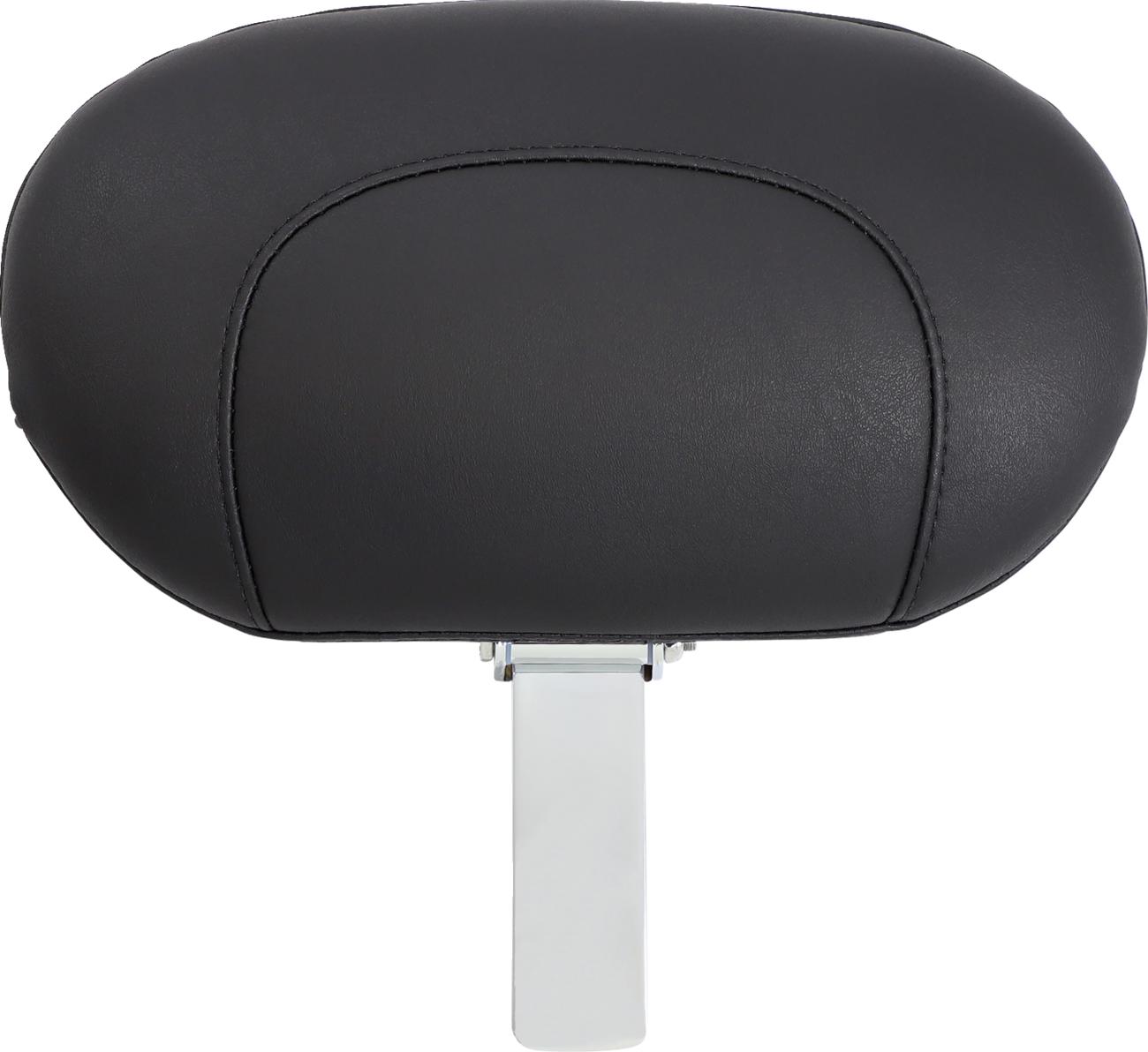 Wide Solo Seat - With Backrest - Black - Studded W/Concho - Softail '06-'10 - Image 2
