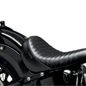 Bare Bones Solo Seat - Pleated - Black - FLS/FXS '11-'15