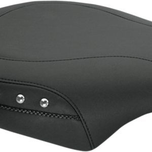 Wide Rear Seat - Studded - Black - FL/FX '11-'17