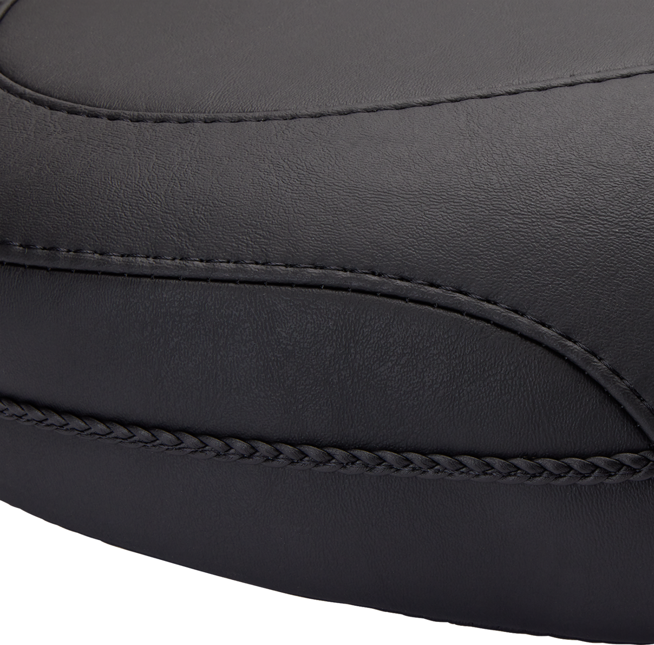 Wide Rear Seat - Smooth - Black - FXS/FLS '11-'17 - Image 4