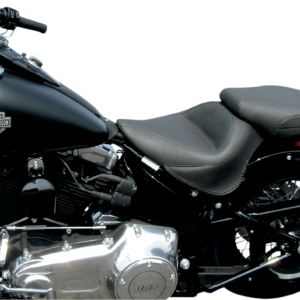 Wide Rear Seat - Smooth - Black - FXS/FLS '11-'17