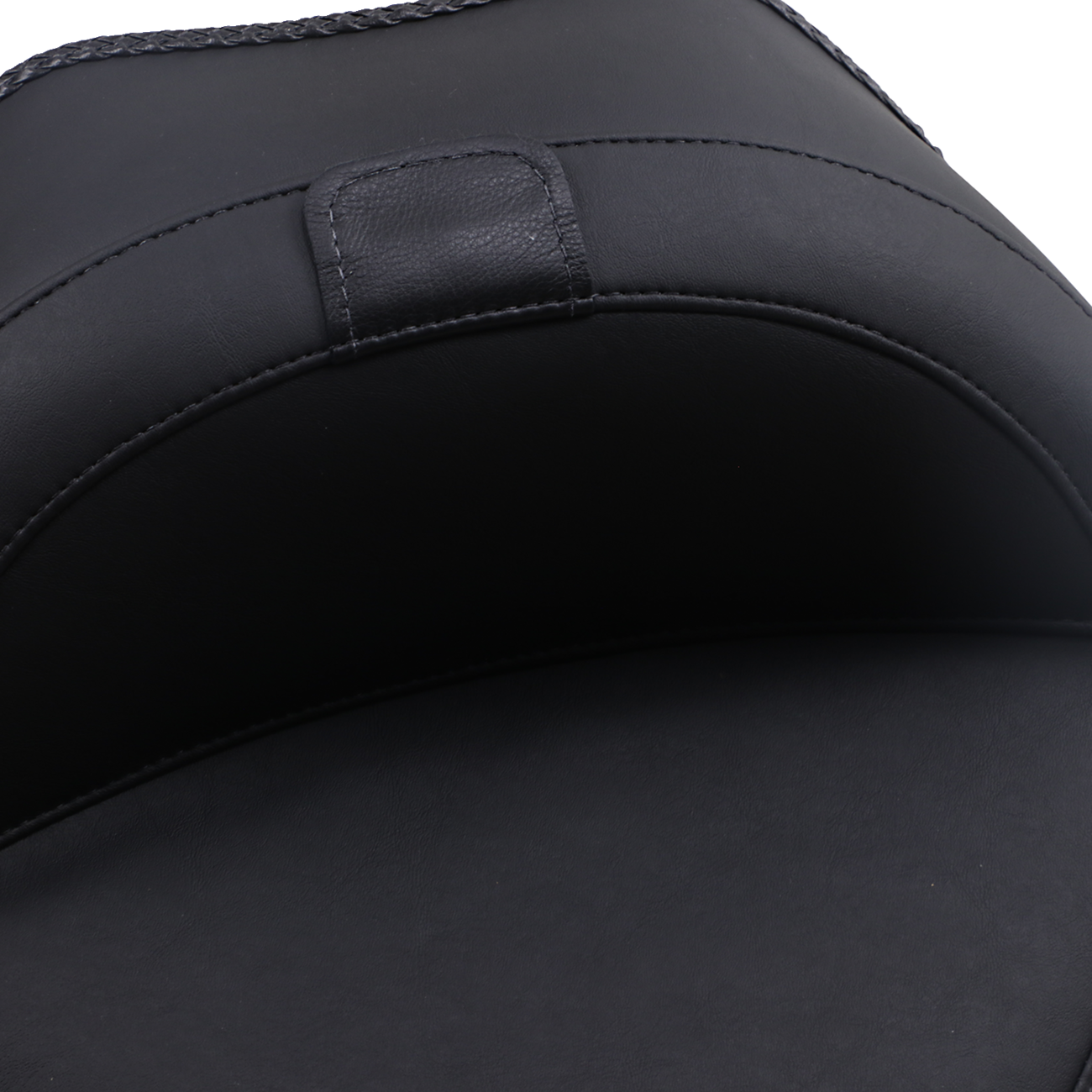 Wide Solo Seat - With Backrest - Vintage - Black - Smooth - Image 3