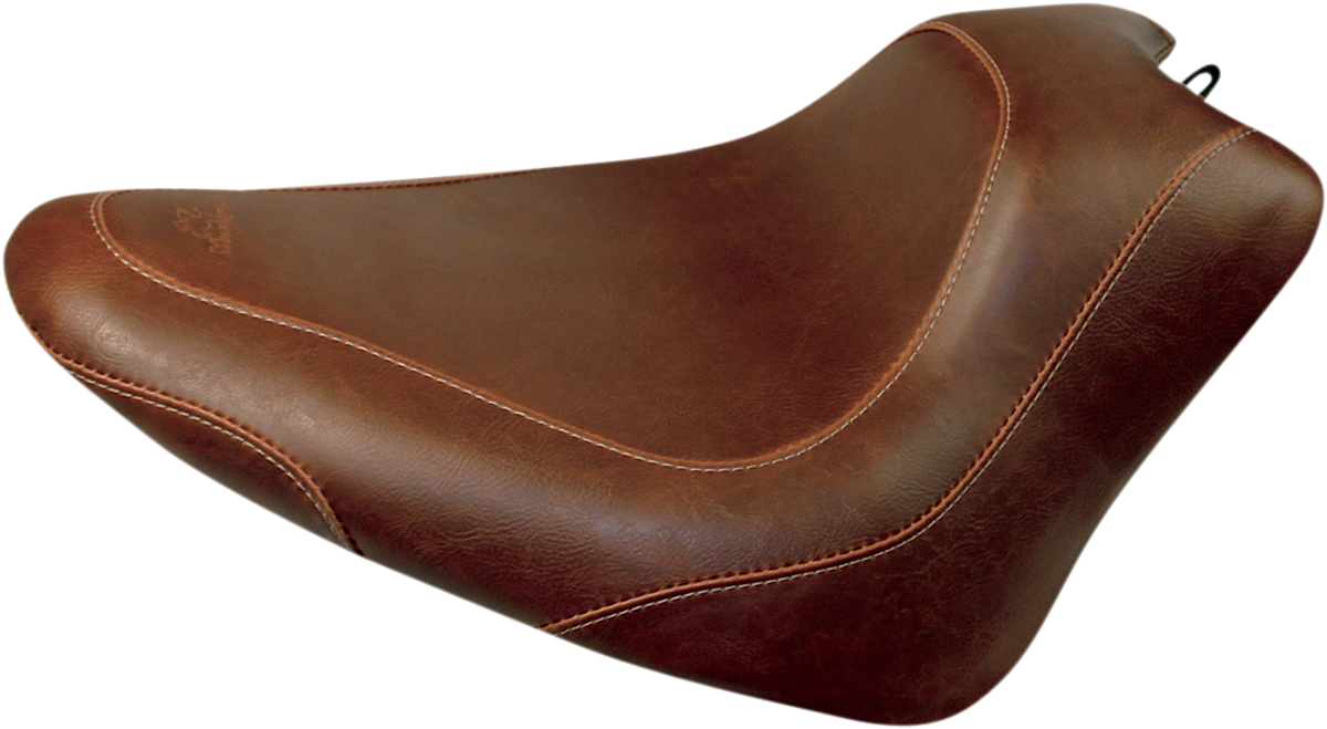 Seat - Wide Tripper™ Solo - without Backrest - Smooth - Brown - Image 2