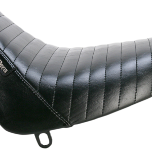 Bare Bones Solo Seat - Pleated - Black - Softail '00-'07