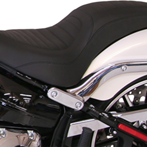 Seat - Tripper™ Fastback - Front Tuck-n-Roll - Black - FXSB