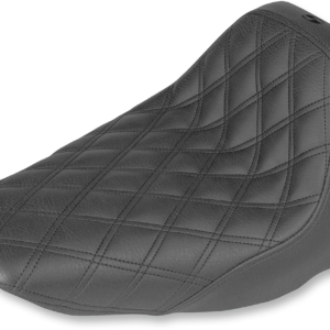 Renegade Solo Seat - Lattice Stitched - Black - FLST '06-'17