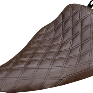 Renegade Solo Seat - Lattice Stitched - Brown - FLS '12-'17