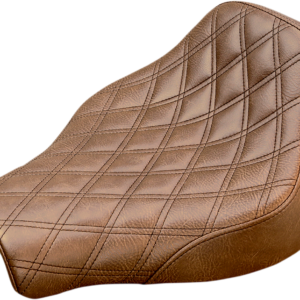 Renegade Solo Seat - Lattice Stitched - Brown - FX '18-'20