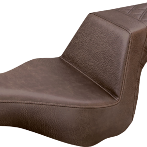 Step-Up Seat - Rear Lattice Stitch - Brown - FXSB