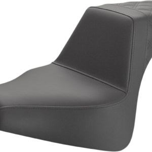 Step-Up Seat - Rear Lattice Stitch - Black - FXFB