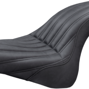 Knuckle 2-Up Seat - Ribbed - Black