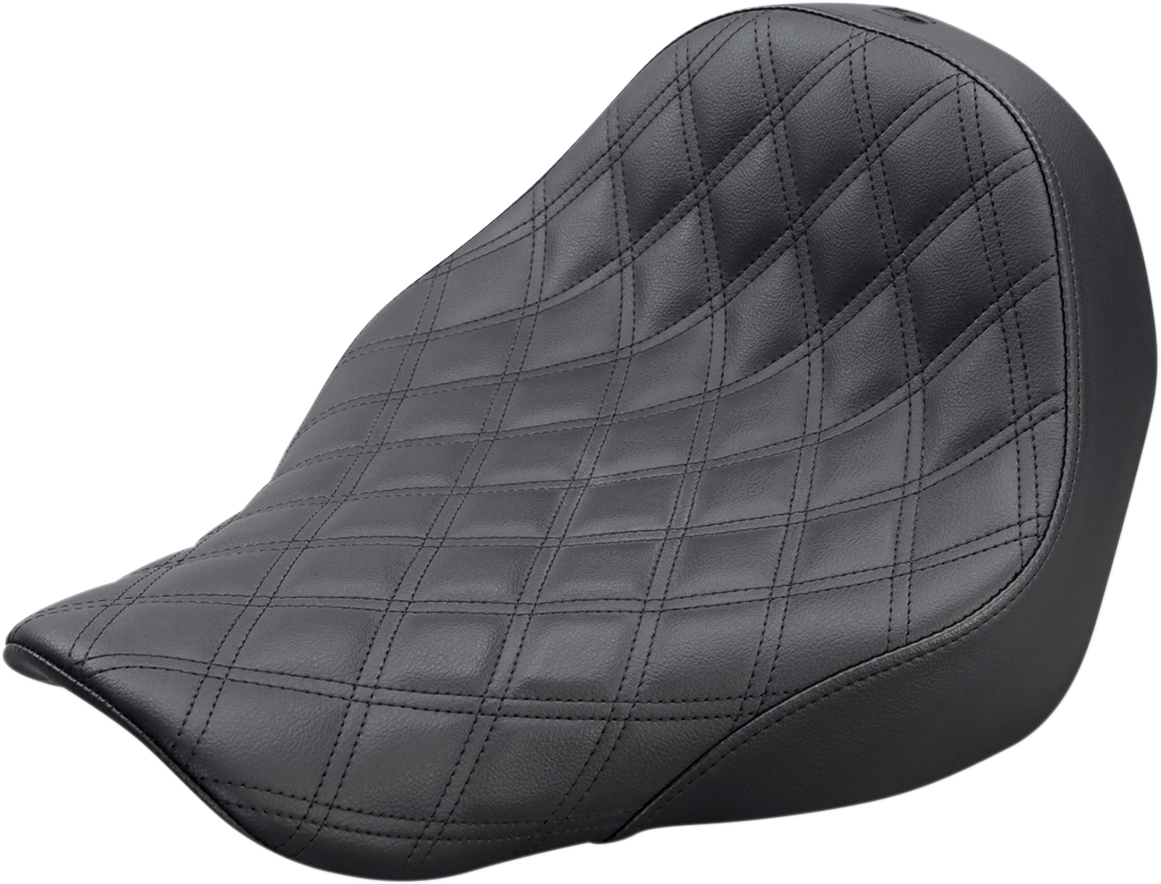 Renegade Solo Seat - Lattice Stitched - Black - FL/FX '18-'20