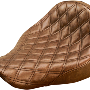 Renegade Solo Seat - Lattice Stitched - Brown - FL/FX '18-'20